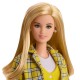 Poupée Barbie Cher avec tenue à carreaux jaunes
