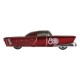 Hot Wheels Dream Mobile rouge 80e anniversaire