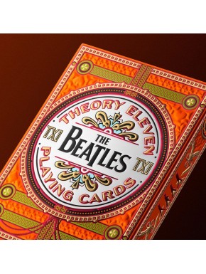 Jeu de cartes The Beatles version orange