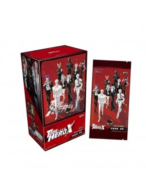 Expositor To Be Hero X Edición China con sobres y cartas de acrílico