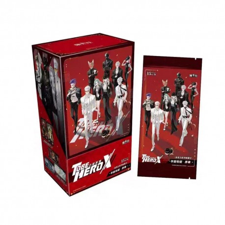 Expositor To Be Hero X Edición China con sobres y cartas de acrílico