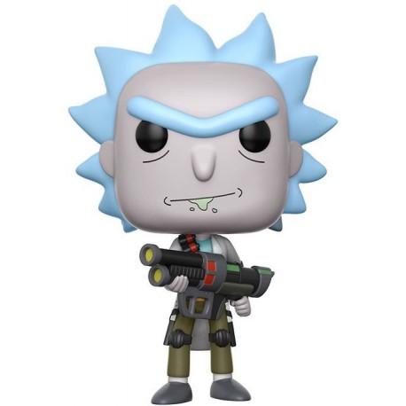 Funko Pop! Rick y Morty Rick con arma