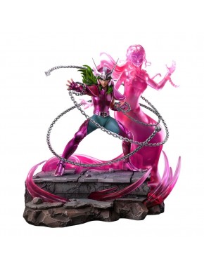 Statue Andromeda Shun 23 cm avec LED Saint Seiya
