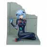Estátua Evangelion 4.0 Final Rei Ayanami Plugsuit PVC 10 cm