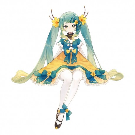 Estatua Hatsune Miku Noodle Stopper Año Nuevo Chino 2025