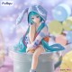 Estátua Hatsune Miku em pijama com orelhas de coelho, 14 cm