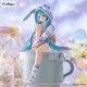 Estátua Hatsune Miku em pijama com orelhas de coelho, 14 cm