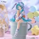 Estátua Hatsune Miku em pijama com orelhas de coelho, 14 cm