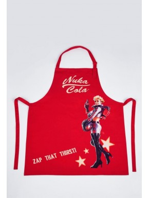 Avental vermelho Nuka Cola licença oficial Fallout