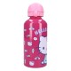 Botella rosa de Hello Kitty con tapa de rosca