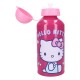 Botella rosa de Hello Kitty con tapa de rosca