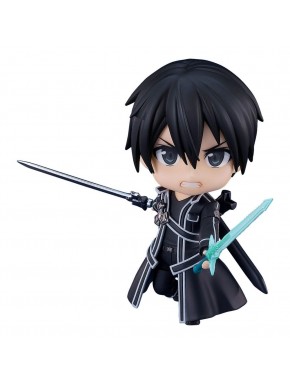 Figura Nendoroid Kirito 2.0 de Sword Art Online com espadas