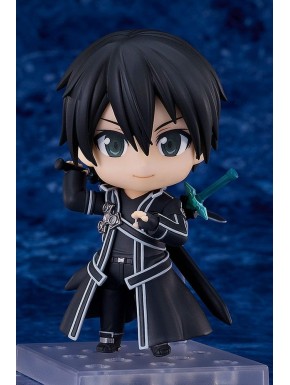 Figura Nendoroid Kirito 2.0 de Sword Art Online con espadas