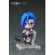 Figura Nendoroid Jinx de Arcane 10 cm en pie sobre base