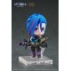 Figura Nendoroid Jinx de Arcane 10 cm en pie sobre base