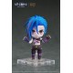 Figura Nendoroid Jinx de Arcane 10 cm en pie sobre base