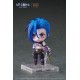 Figura Nendoroid Jinx de Arcane 10 cm en pie sobre base