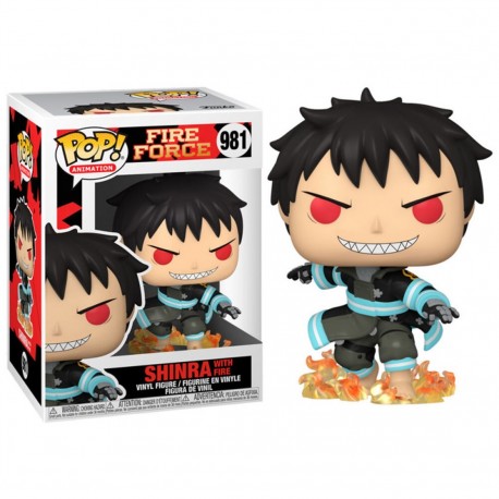 Funko Pop de Shinra de Fire Force de vinilo