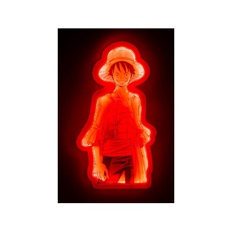 Lâmpada de parede LED de Luffy de One Piece