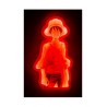 Lâmpada de parede LED Luffy One Piece 30 cm