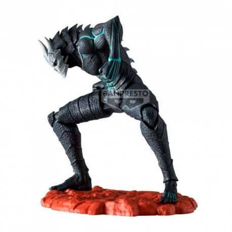 Figura Kaiju No. 8 en PVC de 11 cm con base roja