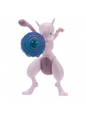 Figura articulada de Mewtwo 10 cm com efeito de ataque