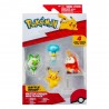 Pack de 4 Figuras Pokémon Gen IX Battle Figure Set
