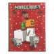 Calendário do Advento de Papelaria Minecraft, 24 Presentes Especiais