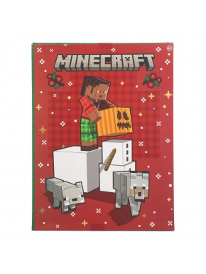 Calendario de Adviento de papelería Minecraft