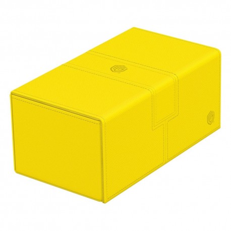 Caixa de cartas Ultimate Guard Twin Flip'n'Tray em amarelo Dandelion