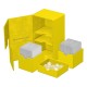 Caixa de cartas Ultimate Guard Twin Flip'n'Tray em amarelo Dandelion