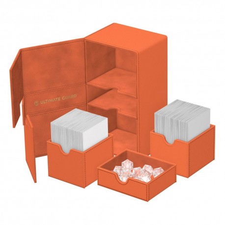 Caja para cartas Ultimate Guard melocotón