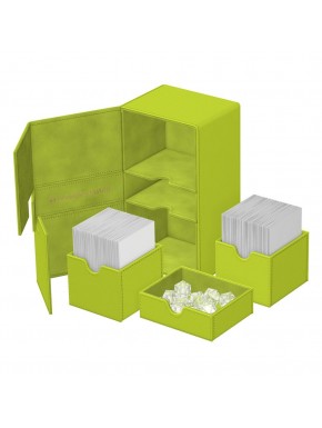 Caja Ultimate Guard Twin Flip'n'Tray 200+ Lime