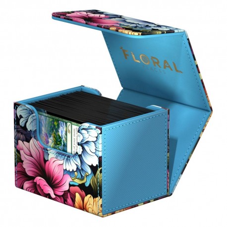 Boîte de cartes Ultimate Guard Sidewinder 100+ Floral