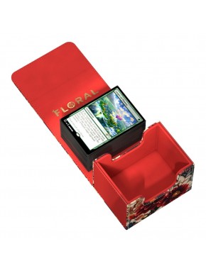 Caja de mazo Ultimate Guard Sidewinder 100+ diseño floral
