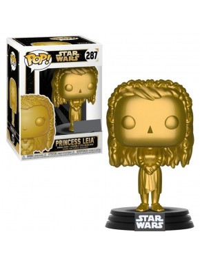 Figura Funko Pop Princesa Leia Dorada de Star Wars