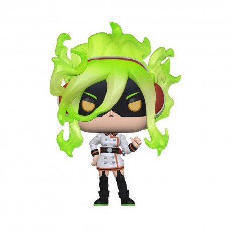 Funko Pop My Hero Academia Burning con cabello verde