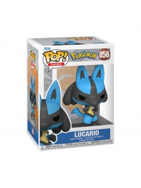 Figurine Funko Pop Lucario Pokémon dans boîte originale