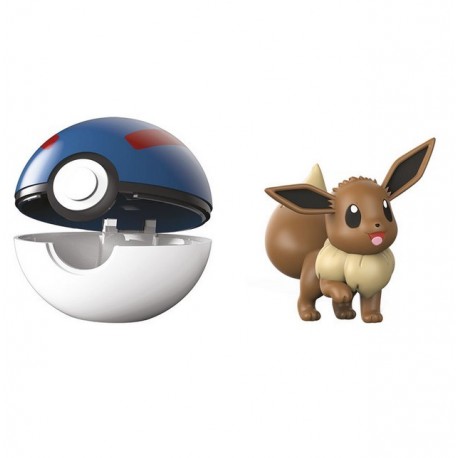 Figuras Pokémon Clip 'n' Go com Poké Balls