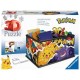 Caja de almacenamiento puzzle 3D con Pokémon