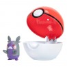 Pokéball Jazwares Clip 'N' Go avec figurine Morpeko 5cm