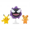 Pack de 3 Figurines Pokémon Bataille Jazwares 5cm