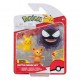 Pack de 3 figurines Pokémon: Teddiursa, Pikachu et Gastly