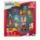 Set de figuras Pokémon multipack con Cinderace y otros personajes