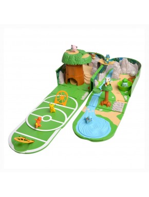 Playset transformable Pokémon en forma de mochila verde