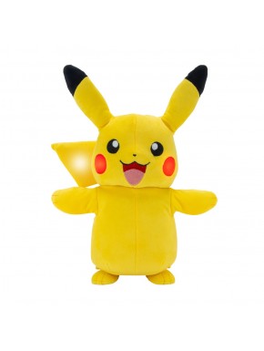 Peluche electrónico Pikachu de Pokémon con luces y sonidos