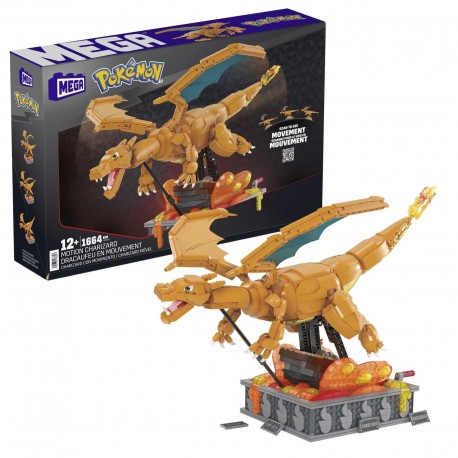Figura de construcción Charizard Mega Construx