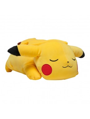 Peluche de Pikachu dormilón de 46 cm, viscolástico