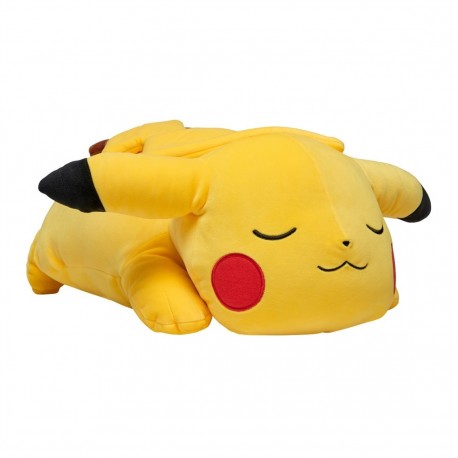 Peluche de Pikachu dormilón de 46 cm, viscolástico