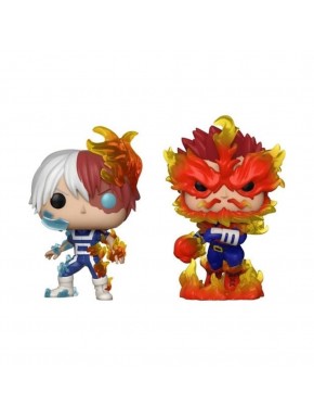Pack 2 Funkos Pop de Todoroki y Endeavor, 9 cm